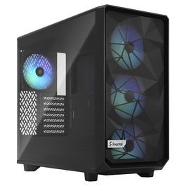 Fractal Design Meshify 2 Lite RGB Black Window Caja de PC ATX con Ventana Lateral y Iluminación Multicolor