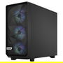 Fractal Design Meshify 2 Lite RGB Black Window Caja de PC ATX con Ventana Lateral y Iluminación Multicolor
