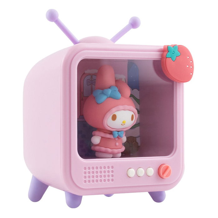YuMe Toys Sanrio Figuras mini Bedside Light TV Series Hello Kitty and Friends 8 cm Expositor