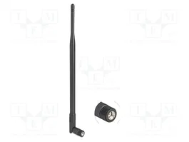 DeLOCK Antena WiFi 2,4 GHz 7 dBi RP-SMA Negra