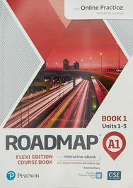 LONGMAN, ROADMAP A1 FLEXI EDITION COURSE BOOK 1 WITH EBOOK AND ONLINE PRACTICE AC