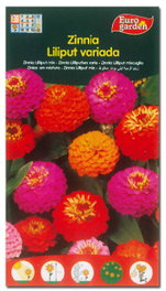 FITO Semillas de Flores Zinnia Liliput Variada