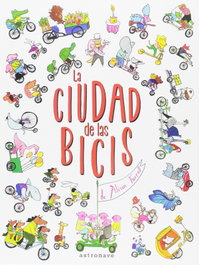 ASTRONAVE La ciudad de las bicis, Alison Farrell - Álbum Ilustrado