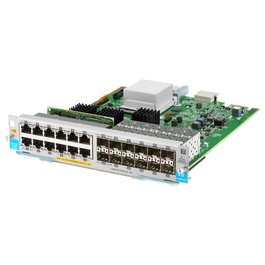 HPE Aruba Enterprise Módulo de Expansión 12 puertos PoE+ y 12 puertos SFP 1GbE MACsec v3 zl2, Gigabit Ethernet