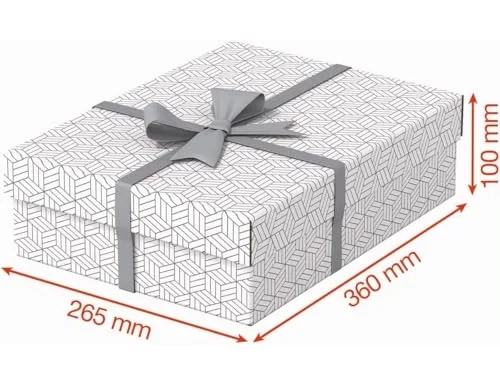 Esselte Pack de 3 Cajas de Almacenamiento Blancas 360x265x100mm Esselte Pack de 3 Cajas de Almacenamiento Blancas 360x265x100mm