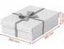Esselte Pack de 3 Cajas de Almacenamiento Blancas 360x265x100mm