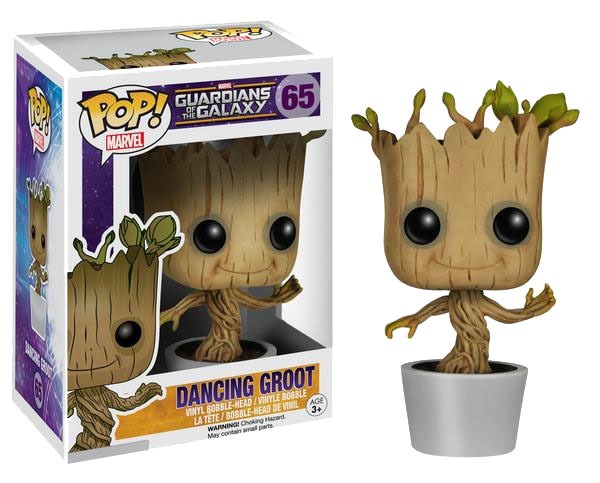 Funko Pop! Marvel Dancing Groot Guardianes de la Galaxia