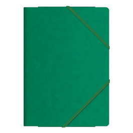 Carpeta De Gomas Y Solapas Dohe Fº Carton Verde