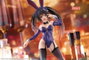 Date A Live V Estatua PVC Desktop Cute Figure Kurumi Tokisaki Bunny Ver. Renewal 13 cm