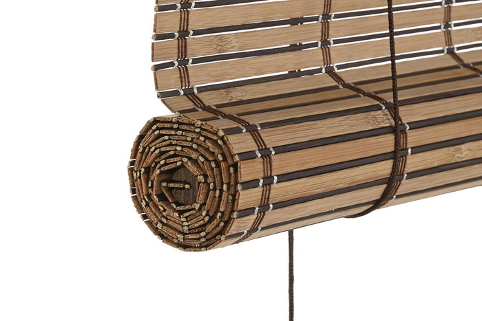 DKD Home Decor Estor Tropical Natural Marrón 175x60 cm DKD Home Decor Estor Tropical Natural Marrón 175x60 cm