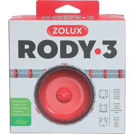 Zolux Rueda de Ejercicio Silenciosa para Pequeños Roedores 14cm Compatible con Jaulas Rody3 y Rodylounge