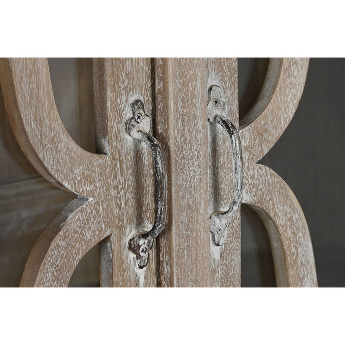 DKD Home Decor Vitrina de Mango Decapé Blanco DKD Home Decor Vitrina de Mango Decapé Blanco