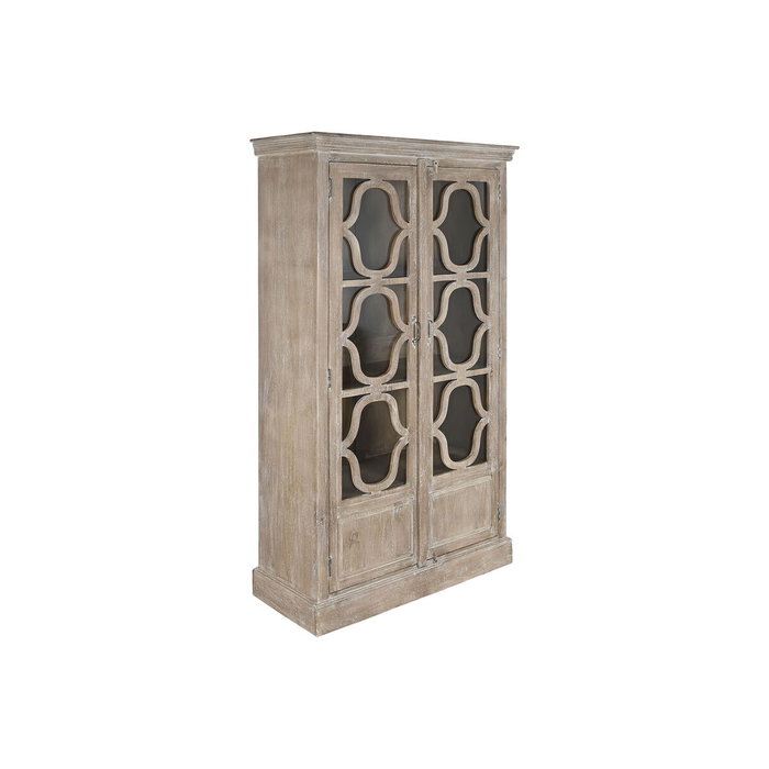DKD Home Decor Vitrina de Mango Decapé Blanco DKD Home Decor Vitrina de Mango Decapé Blanco