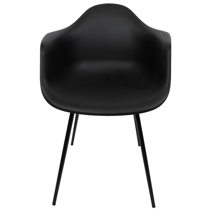 Home Deco Factory Silla Butaca Gustav Negra Essentiel