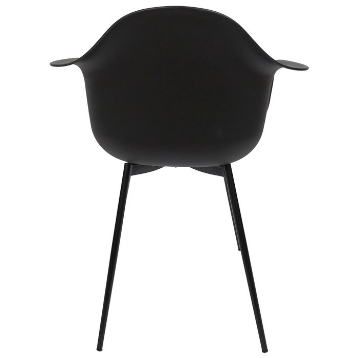 Home Deco Factory Silla Butaca Gustav Negra Essentiel