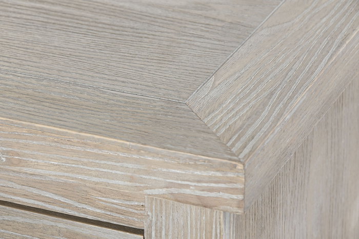 DKD Home Decor Cómoda de Madera de Hevea y Metal CHUANG ROME