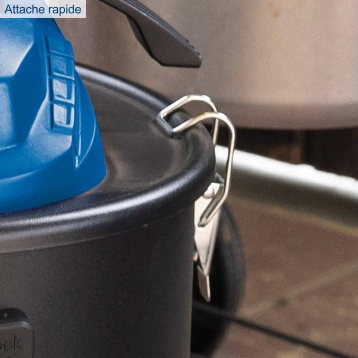 Scheppach Aspirador de cenizas AVC25 - Depósito de 20L - 1300W