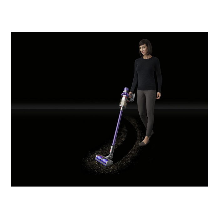 Dyson Cyclone V10 Absolute Aspiradora Escoba Sin Bolsa 2 en 1, Cobre/Níquel, 60 Min Autonomía, 150 AW Succión, para Alfombra y Suelo Duro