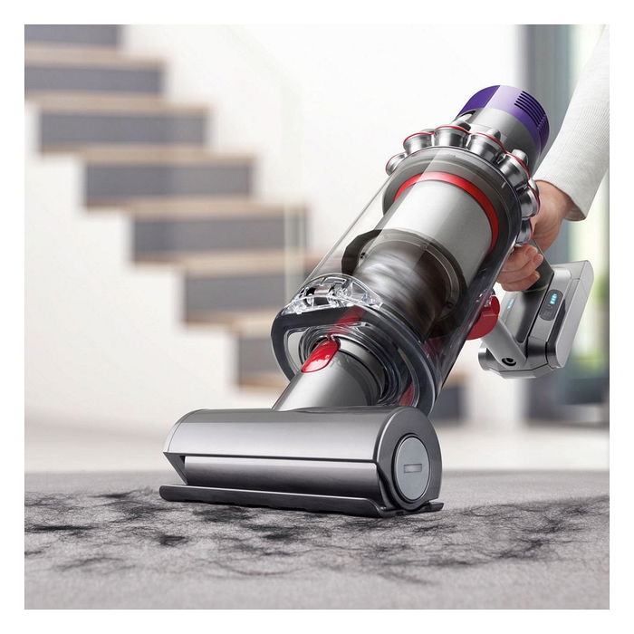 Dyson Cyclone V10 Absolute Aspiradora Escoba Sin Bolsa 2 en 1, Cobre/Níquel, 60 Min Autonomía, 150 AW Succión, para Alfombra y Suelo Duro