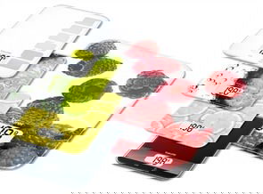 Beurer KS-19 Balanza de Cocina Negra con Pantalla LCD, Capacidad 5 kg, Vidrio Ultra Plano