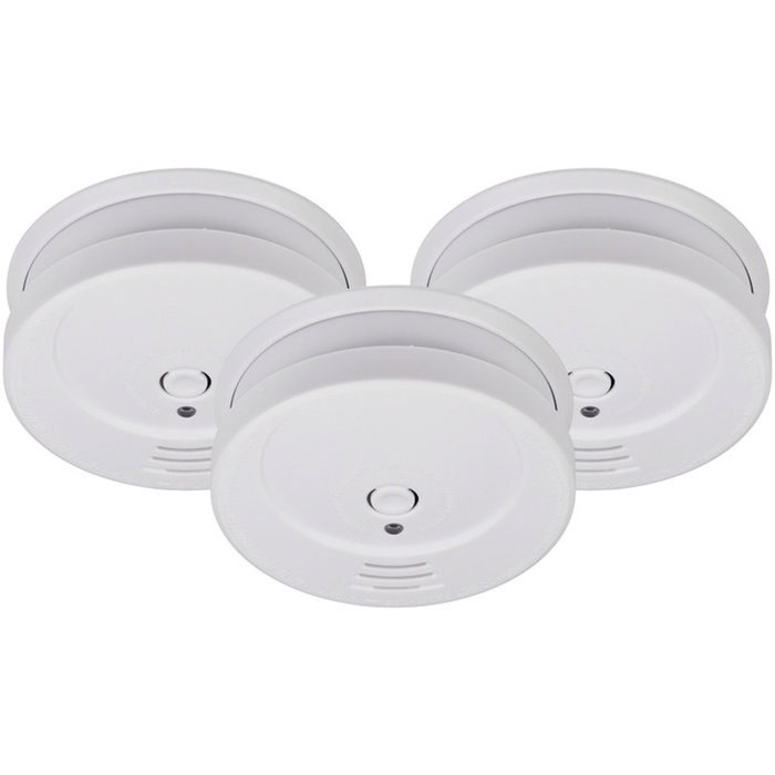 Brennenstuhl Pack de 3 Detectores de Humo con Batería de 9V Brennenstuhl Pack de 3 Detectores de Humo con Batería de 9V