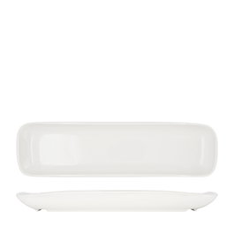 Summa Noubon Gastrobar Fuente Rectangular Marfil (Set de 6) Fabricada en Porcelana