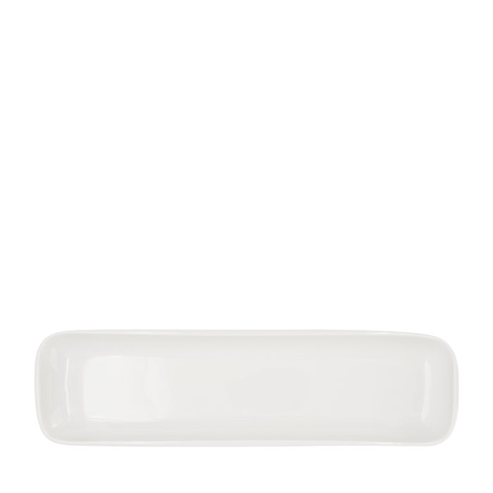 Summa Noubon Gastrobar Fuente Rectangular Marfil (Set de 6) Fabricada en Porcelana