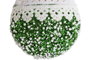 DKD Home Decor Decoración Colgante Acrílico 8x8x8 Surtido de 3 Colores, Acabado Nevado