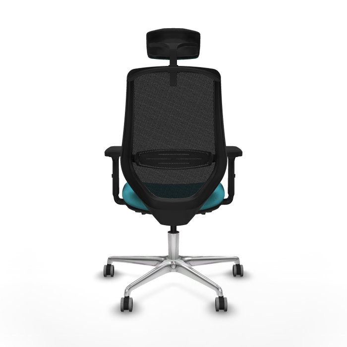PIQUERAS Y CRESPO Silla de oficina Mardos Turquesa y Negro PIQUERAS Y CRESPO Silla de oficina Mardos Turquesa y Negro