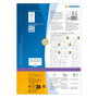 HERMA Etiquetas para archivadores 61,0 x 192,0 mm blanco