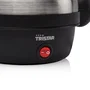 Tristar EK-3076 Cocedor de huevos para 7 huevos, Negro y Acero inoxidable