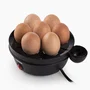 Tristar EK-3076 Cocedor de huevos para 7 huevos, Negro y Acero inoxidable