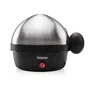 Tristar EK-3076 Cocedor de huevos para 7 huevos, Negro y Acero inoxidable