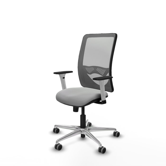 PIQUERAS Y CRESPO Silla de oficina Zulema con mecanismo Sincro en Gris PIQUERAS Y CRESPO Silla de oficina Zulema con mecanismo Sincro en Gris