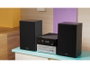 Philips TAM3205M2 Microcadena con Bluetooth y USB, Negro/Plata