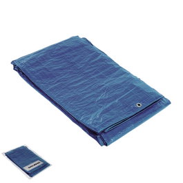 SATURNIA Lona Impermeable Azul con Ojetes de Aluminio 8x12 m