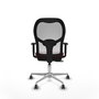 PIQUERAS Y CRESPO Silla de Oficina Jorquera Sincro/Traslack Granate y Blanco