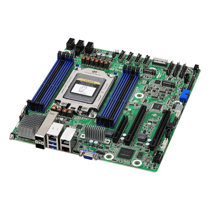 ASRock SIENAD8UD-2L2Q Micro-ATX Socket SP6 Single para AMD EPYC DDR5-SDRAM Servidor