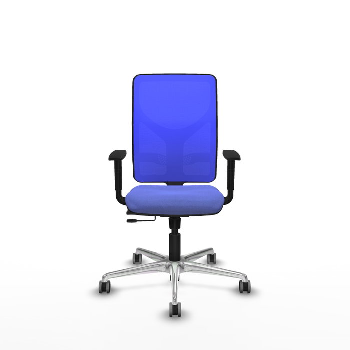 PIQUERAS Y CRESPO Silla de oficina Motilla con mecanismo Sincro/Traslack, Azul PIQUERAS Y CRESPO Silla de oficina Motilla con mecanismo Sincro/Traslack, Azul