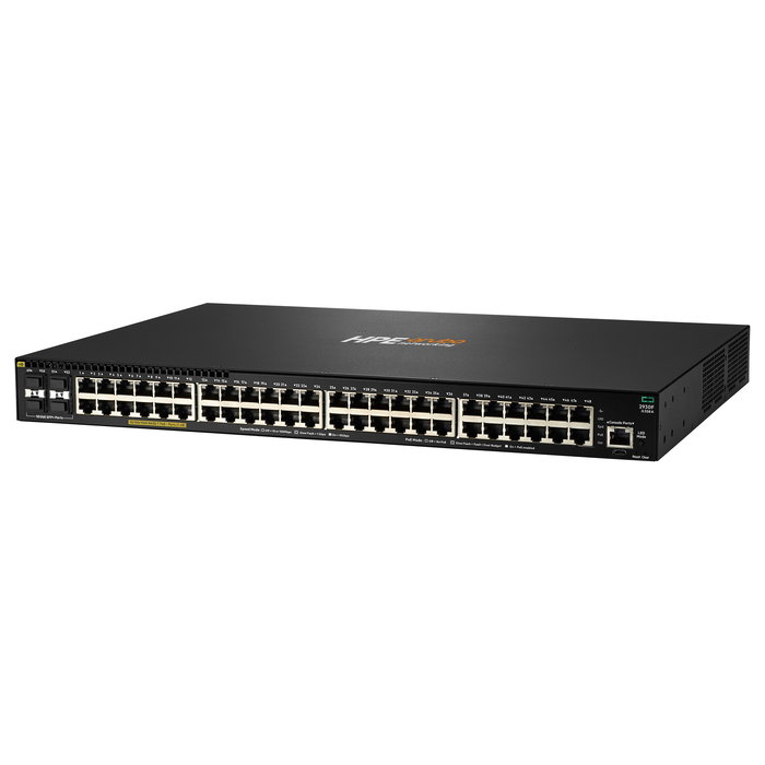 HPE Aruba Networking 2930F 48G PoE+ 4SFP+ Switch Gestionado L3 Gigabit Ethernet Montaje en Rack 1U PoE 740W