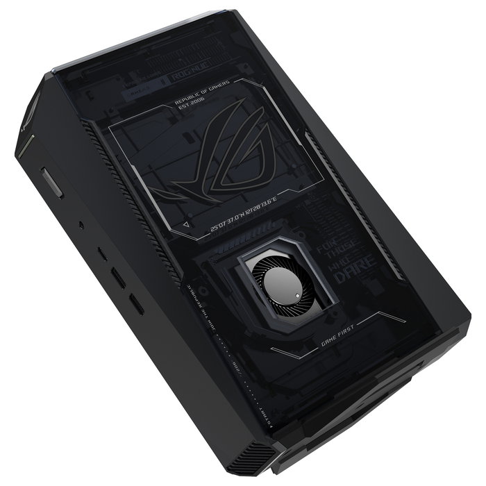 ASUS ROG NUC RNUC15JNK7X569A2 Mini PC Gamer Intel Core Ultra 7 255HX 16 GB DDR5 1 TB SSD NVMe M.2 NVIDIA GeForce RTX 5060 13 TOPS NPU Wi-Fi 7 Windows 11 Home Negro