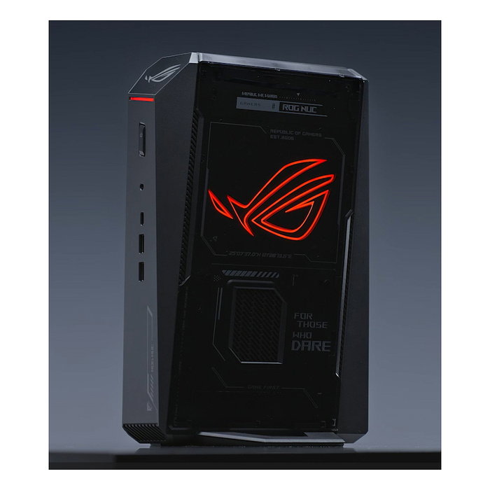 ASUS ROG NUC RNUC15JNK7X569A2 Mini PC Gamer Intel Core Ultra 7 255HX 16 GB DDR5 1 TB SSD NVMe M.2 NVIDIA GeForce RTX 5060 13 TOPS NPU Wi-Fi 7 Windows 11 Home Negro
