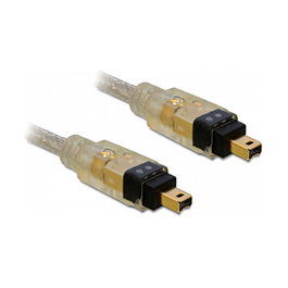 DeLOCK FireWire IEEE 1394 A/A 1m Gris