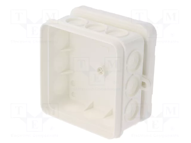OBO Bettermann OBO A 11 HF RW Caja de derivación de cables 85x85x40 PE blanco RAL9010