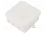 OBO Bettermann OBO A 11 HF RW Caja de derivación de cables 85x85x40 PE blanco RAL9010