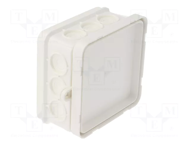 OBO Bettermann OBO A 11 HF RW Caja de derivación de cables 85x85x40 PE blanco RAL9010