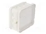 OBO Bettermann OBO A 11 HF RW Caja de derivación de cables 85x85x40 PE blanco RAL9010