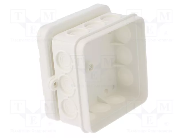 OBO Bettermann OBO A 11 HF RW Caja de derivación de cables 85x85x40 PE blanco RAL9010