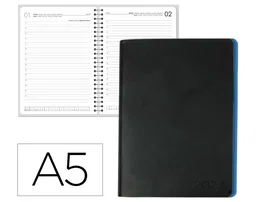 Liderpapel Agenda Sifnos 2027 Día Página A5 Azul
