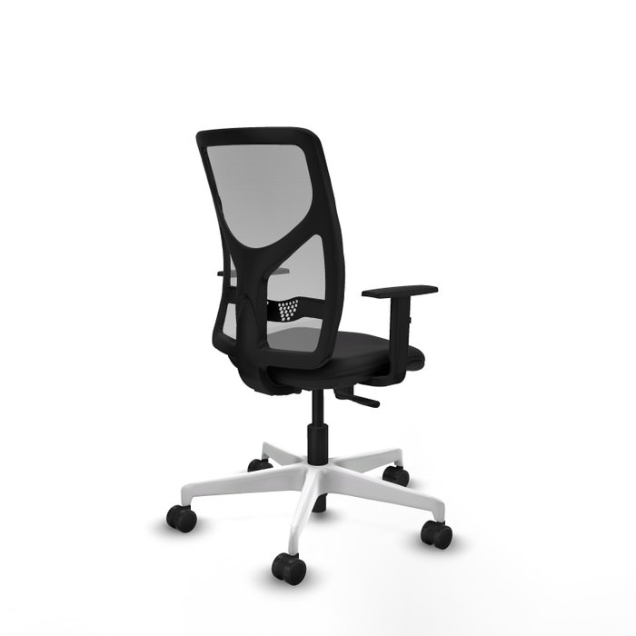 PIQUERAS Y CRESPO Silla de oficina Motilla con mecanismo Sincro, Negro y Gris PIQUERAS Y CRESPO Silla de oficina Motilla con mecanismo Sincro, Negro y Gris